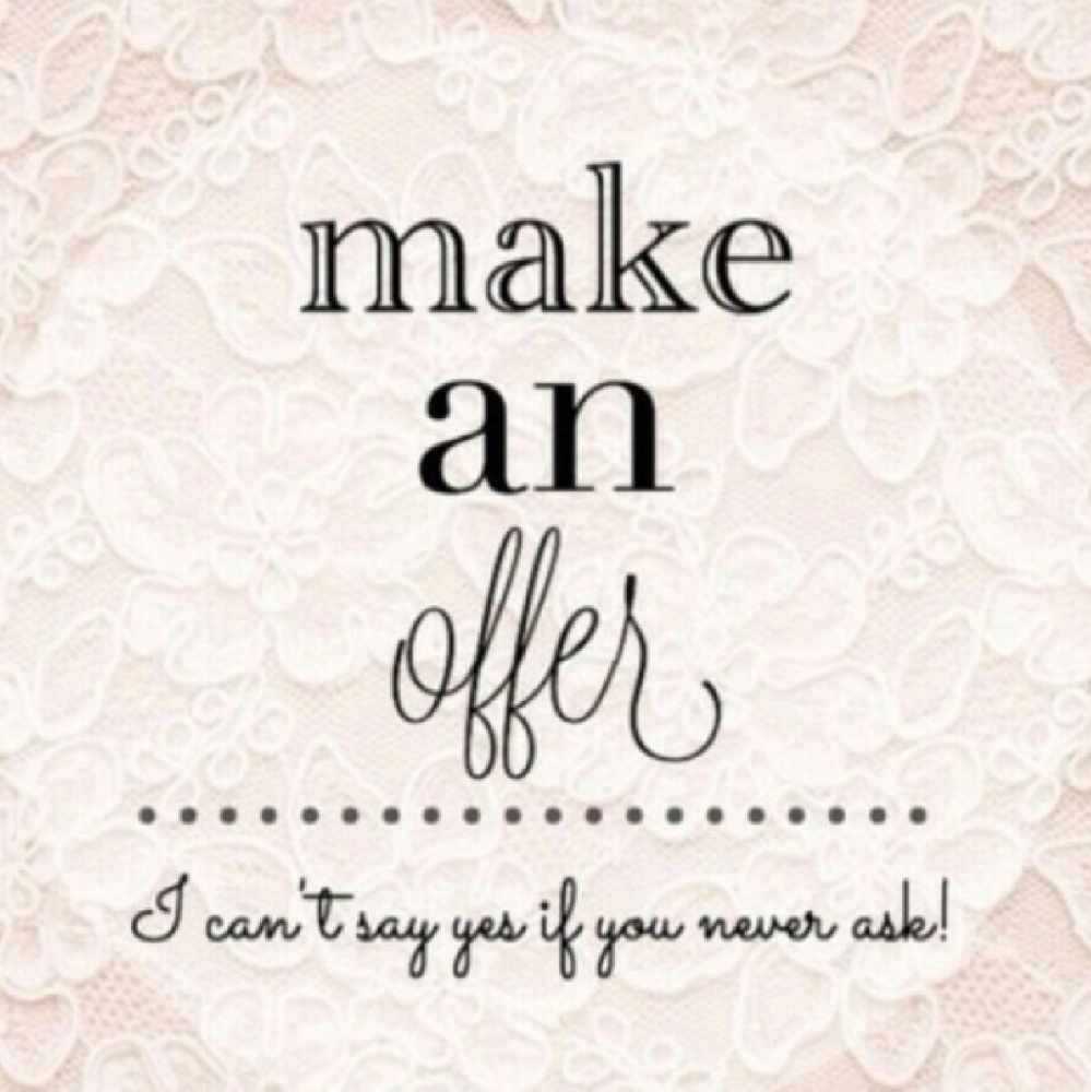 Make me an offer!
